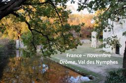 France - Drôme, Val des Nymphes 11/2017