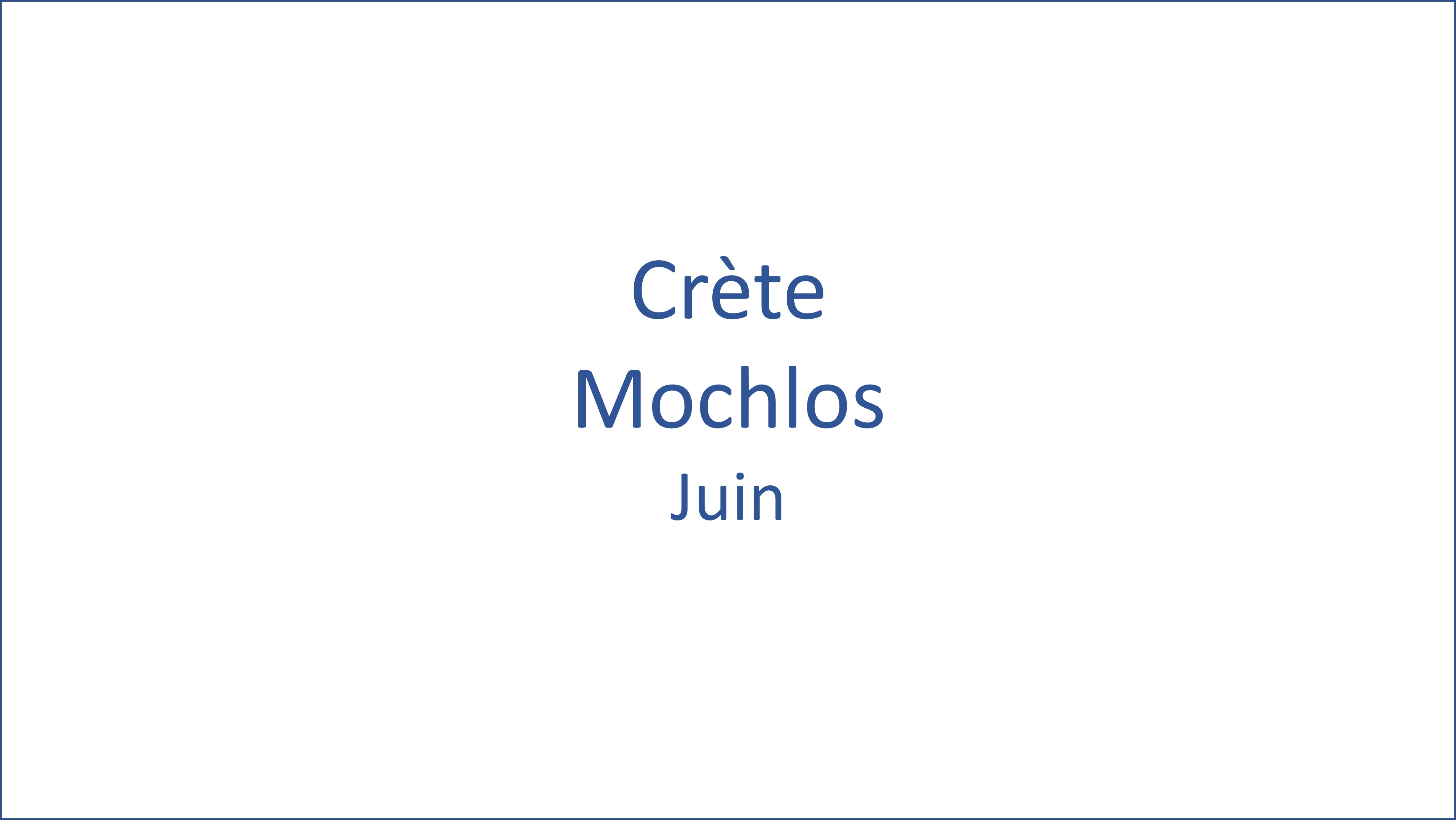 Crete - Mochlos 06/2023
